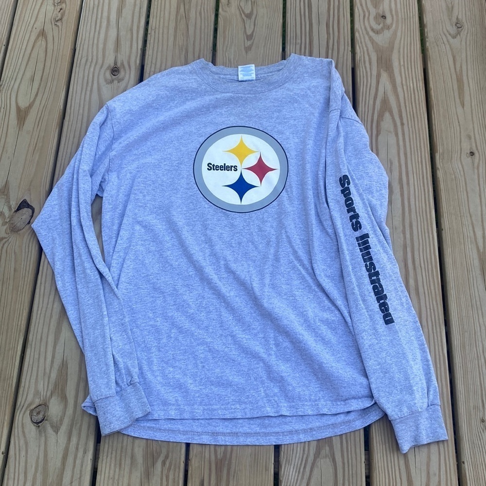 🍍PITTSBURGH STEELERS SPORTS ILLUSTRATED 🍍SIZE XL🍍J-1